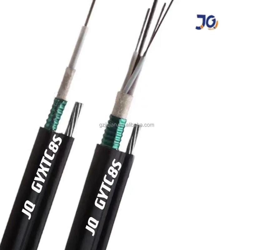 2- 144 core Single Mode Armored Outdoor Optical Cable GYXTC8S/GYTC8S Aerial Self-supporting Figure 8 Structure