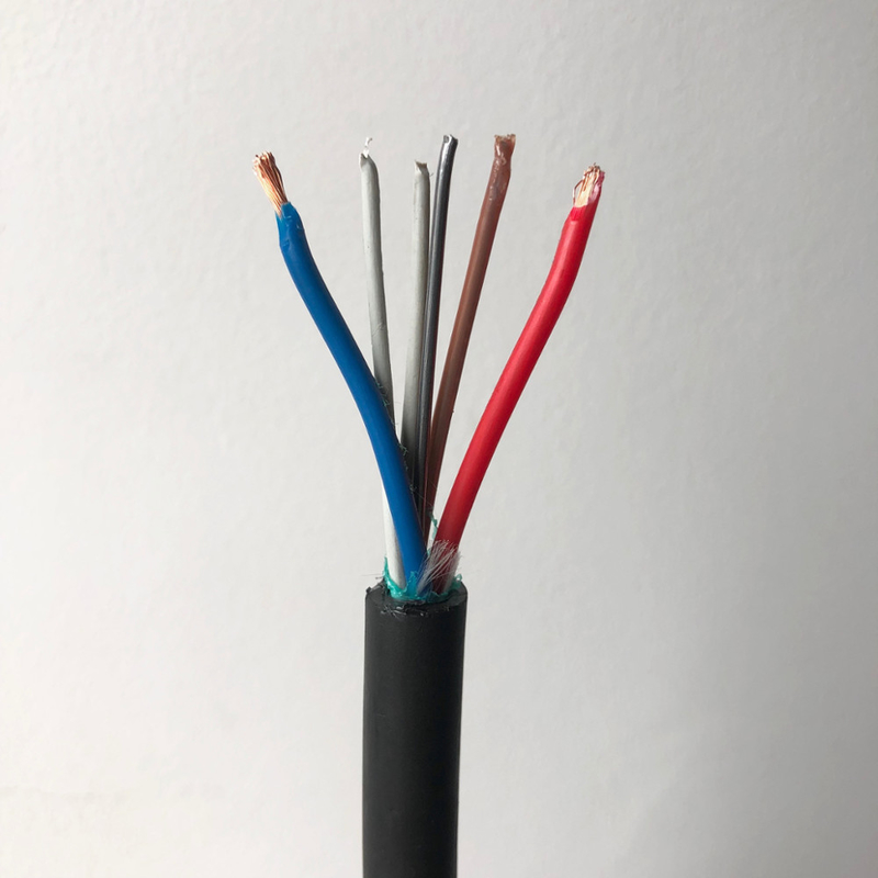 Hybrid 24 Cores Aerial Fiber Optic Cable ADSS Type