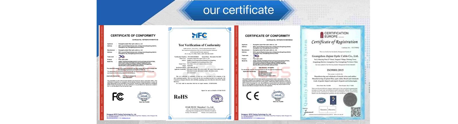 cavo a fibre ottiche aereo