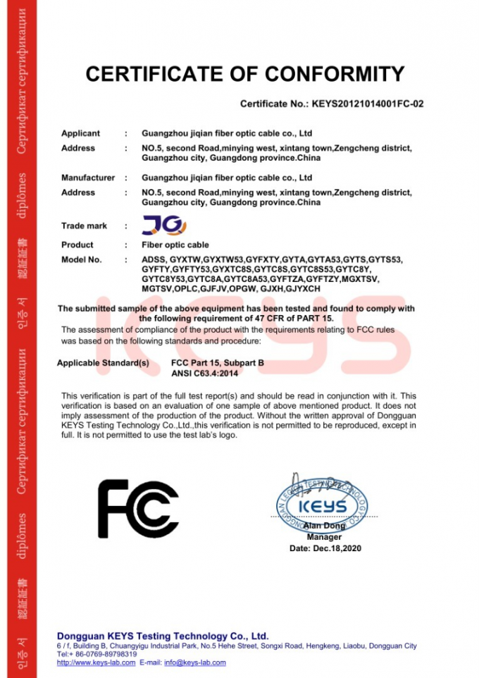 CABLO Sottoterra esterno GYTA GYFTA 4-288 CORES 144 CORE CABLO FIBRA OTTICA 5