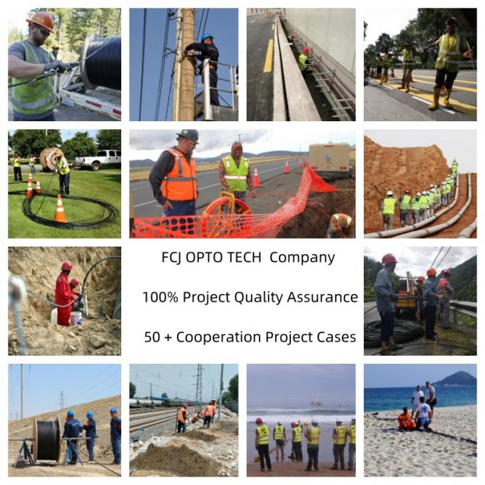 GJYXCH CABLO DROP di fibra ottica FRP 1 2 4 CABLO DROP di fibra ottica 0