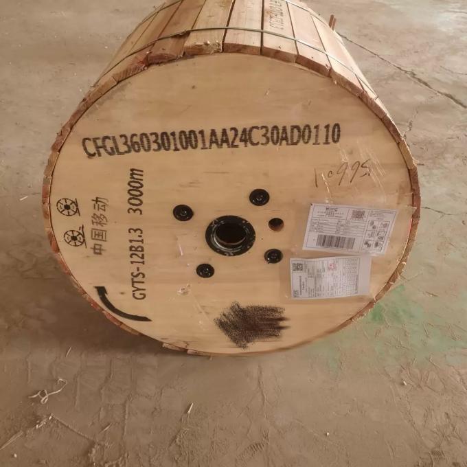 Stoccaggio di fabbrica GYTS53-96 a doppia armatura per esterni Cori cavo a fibra ottica doppia giacca G652D Spedita il giorno stesso 11