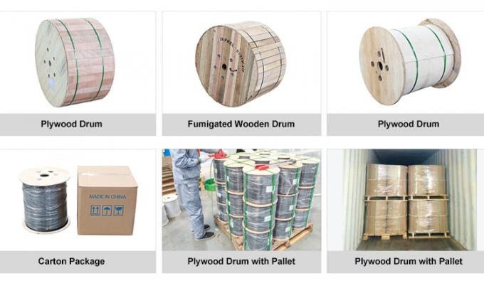 Stoccaggio di fabbrica GYTS53-96 a doppia armatura per esterni Cori cavo a fibra ottica doppia giacca G652D Spedita il giorno stesso 19