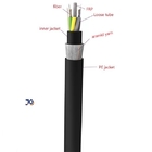 HDPE Jacket Outdoor All Dieletric Self - Supporting ADSS Singlemode Fiber Optic Cable