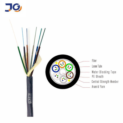 Optical Fiber Cable  Air blown Micro Fiber Cable  GCYFY 12 24 48 96 144 Cores Optical Fiber