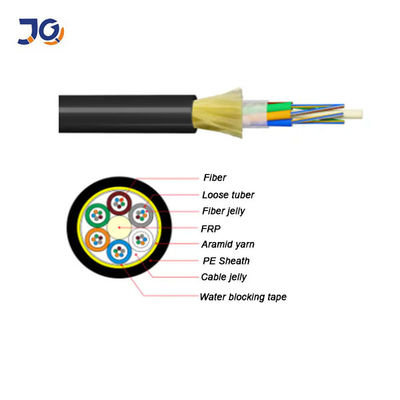 Factory Price ADSS Span 100M Fiber Optic Cable 48 Core G652D Optical Fiber Cable