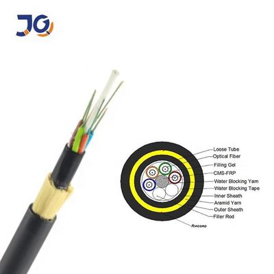 All Dielectric Self-Supporting ADSS Span 250m 24 Core 48 Core 96 Core Fiber Optic Cable ADSS