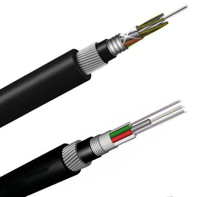 Outdoor Underwater GYTA33 GYTA53 submarine fiber optical cable price per meter 12 24 48 Core Direct Buried Optical Fiber