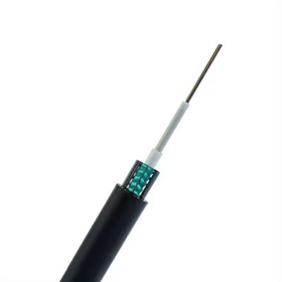 8 Core Aerial And Duct Fiber G.652 D Central Tube Armoured GYXTW Outdoor Fibre Optic Cable