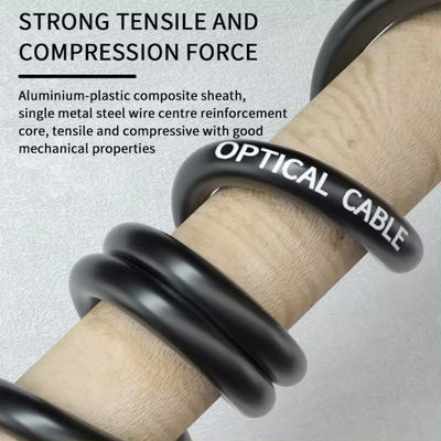 Wholesale Outdoor Non Metal 96 Core Aerial Duct G652D GYFTY Fiber Optic Cable With FRP