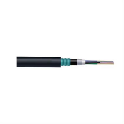 High Quality 96 Core Direct Burial GYTA53 Single Mode Underground  Optical Fiber Cable