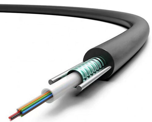 Outdoor GYXTW MM OM3 12 Core Fiber Optic Cable