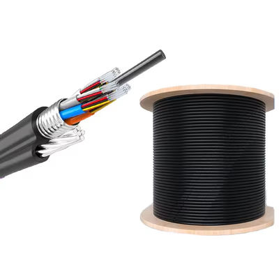 GYTC8S/GYTC8A Outdoor Self-Supporting Figure 8 Optical Fiber Cable Steel Armored Fiber Optic Cable
