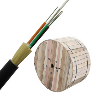 24 Core Outdoor ADSS Single Mode Fiber Optical Cable 4km/drum G652d Manufacturer Supplier