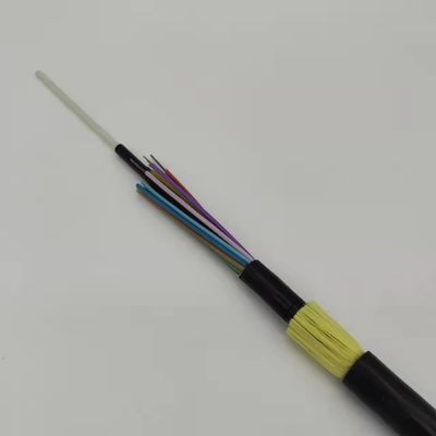 All Dielectric Self-supporting Aerial ADSS Cable 96 Core G652d Outdoor Non Armored Double Jacket Optical Fiber