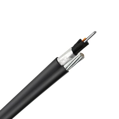 Qualità  GYTC8S Figure 8 Fiber Optic Cable 24 Core Self Supporting Aerial Communication Cable fabbrica