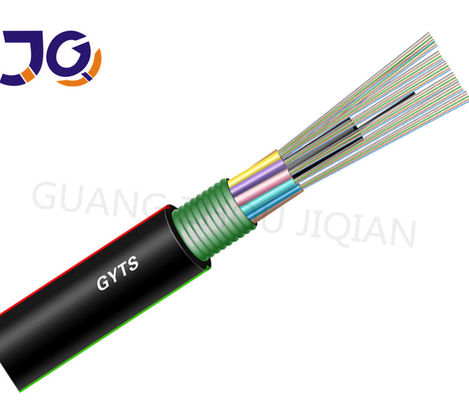 Black G652D  250μM Fiber Steel Tape Armoured Cable