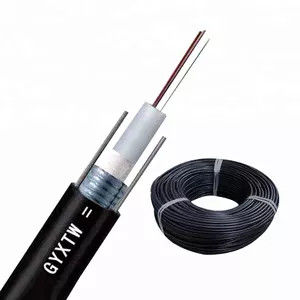 GYXTW 4 Single Mode G652D Aerial Optical Fiber Cable manufacturer