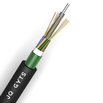 Single Mode 12/24 /48 Core Overhead Armored GYTS GYTA Outdoor Optical Cable