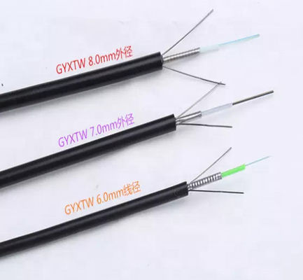 Outdoor Overhead Armored Fibre Optical Cable Gyxtw 2 4 6 8 12 24 Core Fiber Optic Cable