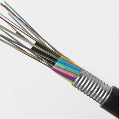 Outdoor GYTA G652D GYTA / GYTS  12 24 Cores Single Mode G652D Fiber Optic Cable