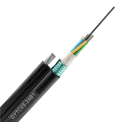 Gytc8a Gytc8s Outdoor Fiber Optic Cable Overhead Self Supporting Figure 8