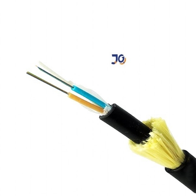 Tutto l'HDPE del cavo a fibre ottiche monomodale autosufficiente di Dieletric ADSS inguainato con filato