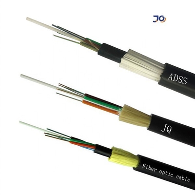 Cavo in fibra ottica di potenza Single Mode Adss 24 48 72 96 144 Core Cavo in fibra per esterni Adss Cavo in fibra ottica 48 Core