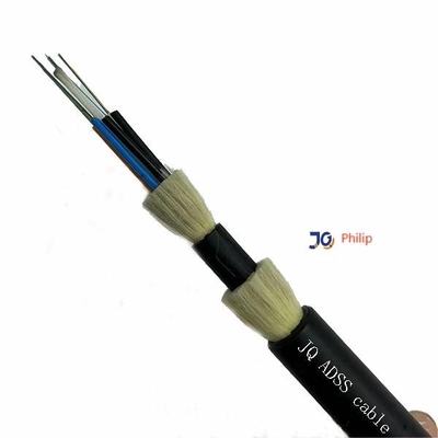 Cavo in fibra ottica Singlemode No Metlal Multi Core ADSS con filato aramidico