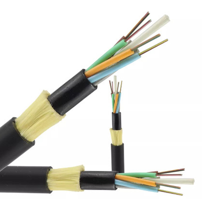 Portata non metallica aerea 50m 12 24 48 cavi a fibre ottiche del centro ADSS