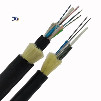 All'aperto sopraelevato dell'HDPE nessun cavo a fibre ottiche monomodale dei centri ADSS del metallo 12/24/36/48