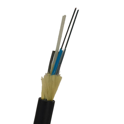 Portata 100m di singolo modo di forza del filato di Aramid 12/24 di cavo a fibre ottiche dei centri ADSS