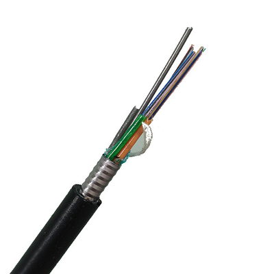 GYTS 24/48 svuota il cavo a fibre ottiche corazzato della condotta all'aperto del singolo modo