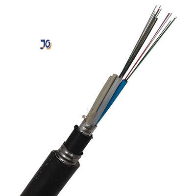 Un cavo a fibre ottiche corazzato all'aperto GYTA53 dei 48 centri con il doppio rivestimento