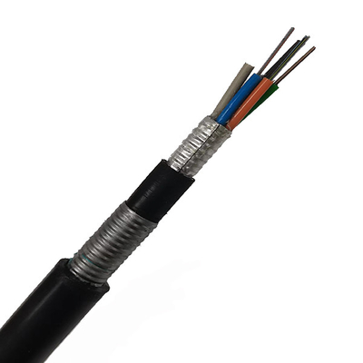 Cavo a fibre ottiche corazzato sepolto diretto sotterraneo del centro del cavo a fibre ottiche Gyta53 G652d 24
