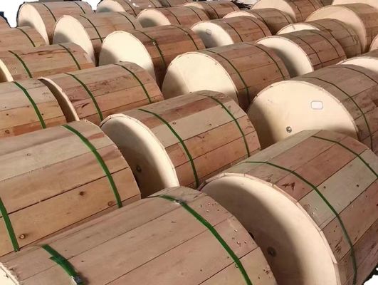 Antenna dielettrica tutta del rivestimento del cavo di ADSS la doppia installa il cavo ottico della fibra della portata 48 di 150m