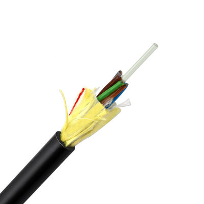 Cavo a fibra ottica di JQ 9.8mm ADSS per 100M/200M/300M/400M Span