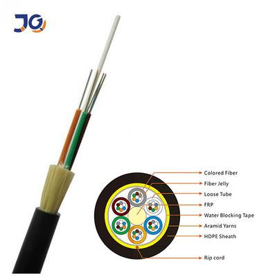 Anti Track ADSS Cavo in fibra ottica 288 nuclei PBT Tubo sciolto
