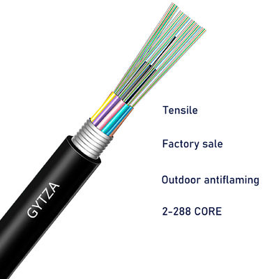 GYTZA Single Mode 4c 12c 36c 72c 96c Cavo in fibra ottica ignifuga