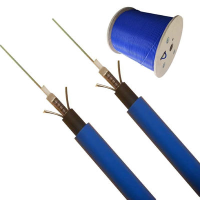 MGXSTV Retardante di fiamma Cavo in fibra blindato LSZH Blu G652D 6 12 24 48 core Cavo in fibra ottica miniera