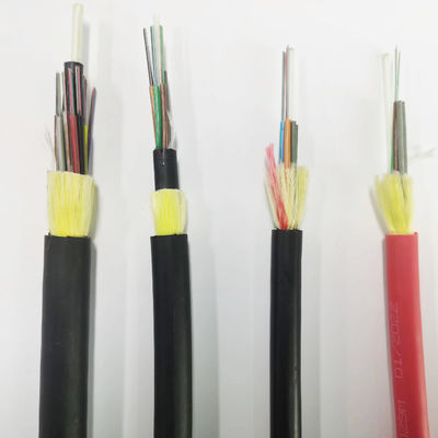 Adss Cavo a fibra ottica aereo monomodo 6 8 12 24 48 Cavo di base Adss G652D G657A1 Cavi a fibra ottica per esterni