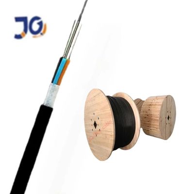 4/6/8/12/24 Fibra ottica mono-modo multi-modo GYTY con fili di filo di acciaio