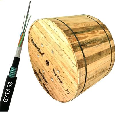 Cable in fibra ottica a doppia armatura GYFTA53