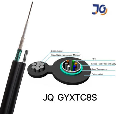 2- 144 core Single Mode Armored Outdoor Optical Cable GYXTC8S/GYTC8S Aerial Autoportante Figura 8 Struttura