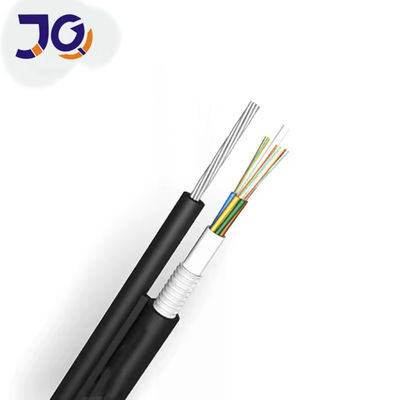 G652D singolo modo Fibra ottica esterna Figura 8 Cavo blindato GYFTC8A filo d'acciaio stratificato Rafforzare