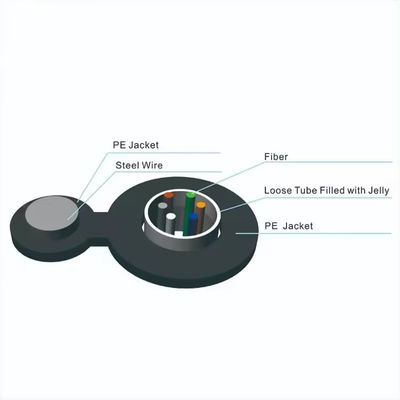 2 4 6 8 10 12 24 Cavo a fibra ottica GYXTC8Y