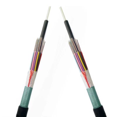 PSP blindato all'aperto tutto asciutto cavo in fibra ottica GYFS blindato con nastro d'acciaio o FRP