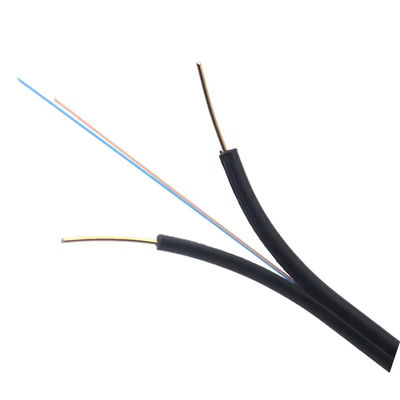 Cavo di caduta in fibra ottica FTTH per interni – G657A2 Monomodale, 1/2 Core, 3.0mm, LSZH, Alta resistenza per rete domestica