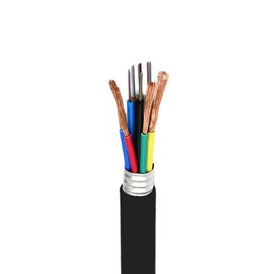 12 24 core Cable di alimentazione in fibra ibrida fotoelettrica esterna GDTA