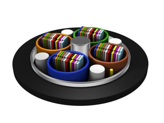 GYDTA cavo ottico a nastro di fibra di fibra stratificato con nastro di alluminio